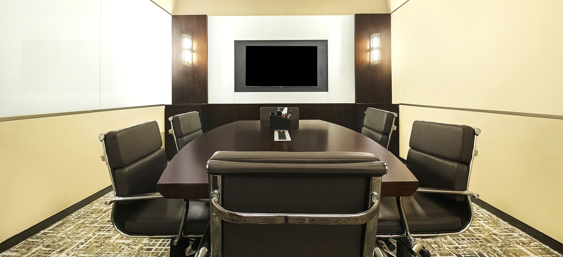 6 Seater Meeting Room, Rajapushpa Summit, Gachibowli