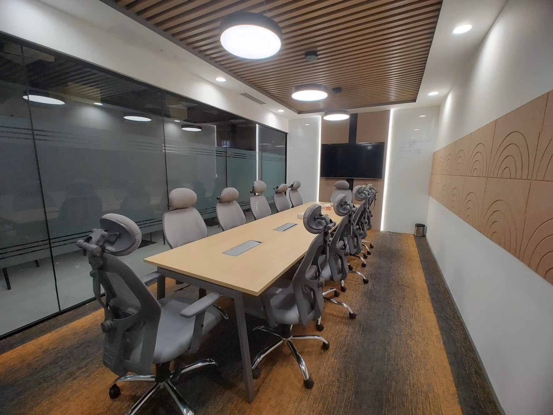 12 Seater Conference Room, Auram Q Parc, Ghansoli
