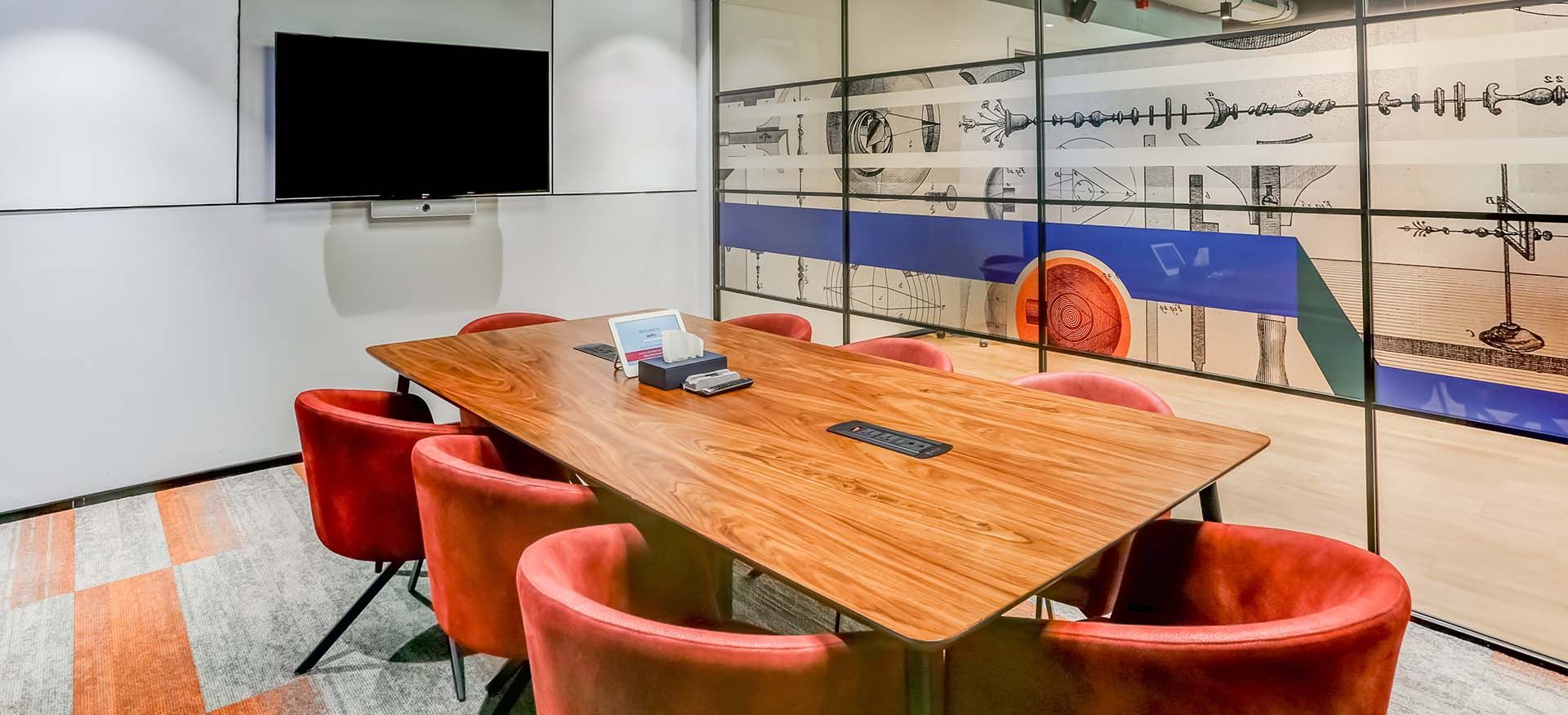 8 Seater Meeting Room, Raheja Titanium, Goregaon