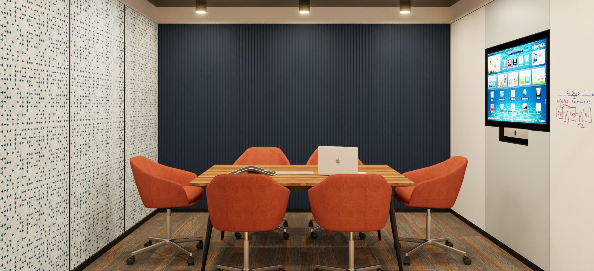 6 Seater Meeting Room, Amanora Mall, Hadapsar