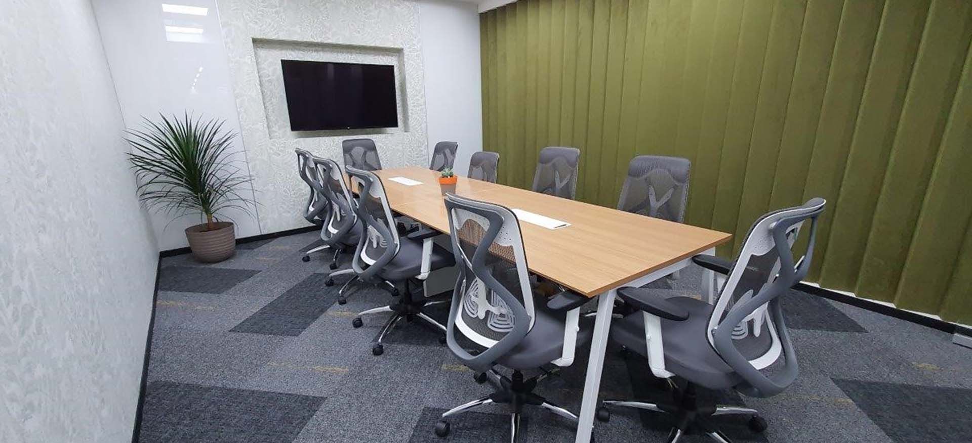 8 Seater Meeting Room, Que Spaces, Hadapsar