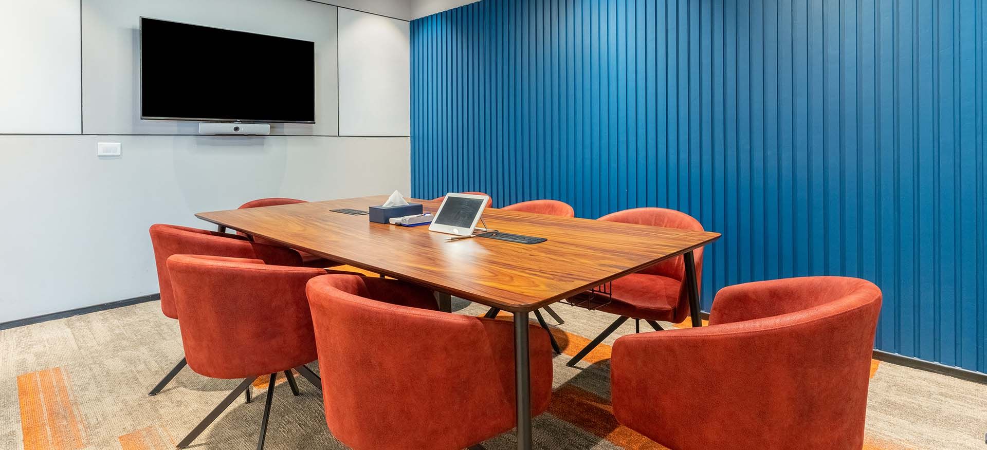 8 Seater Meeting Room, Kalpataru Prime, Wagle Industrial Estate